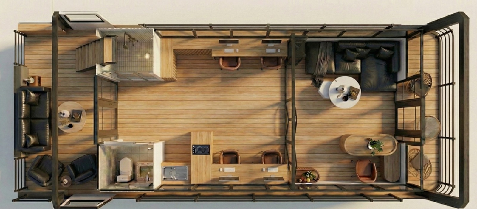 Blue King İç Mekan