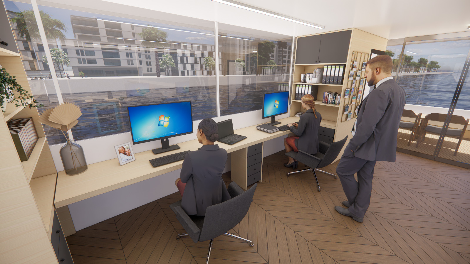 Blue King İç Mekan