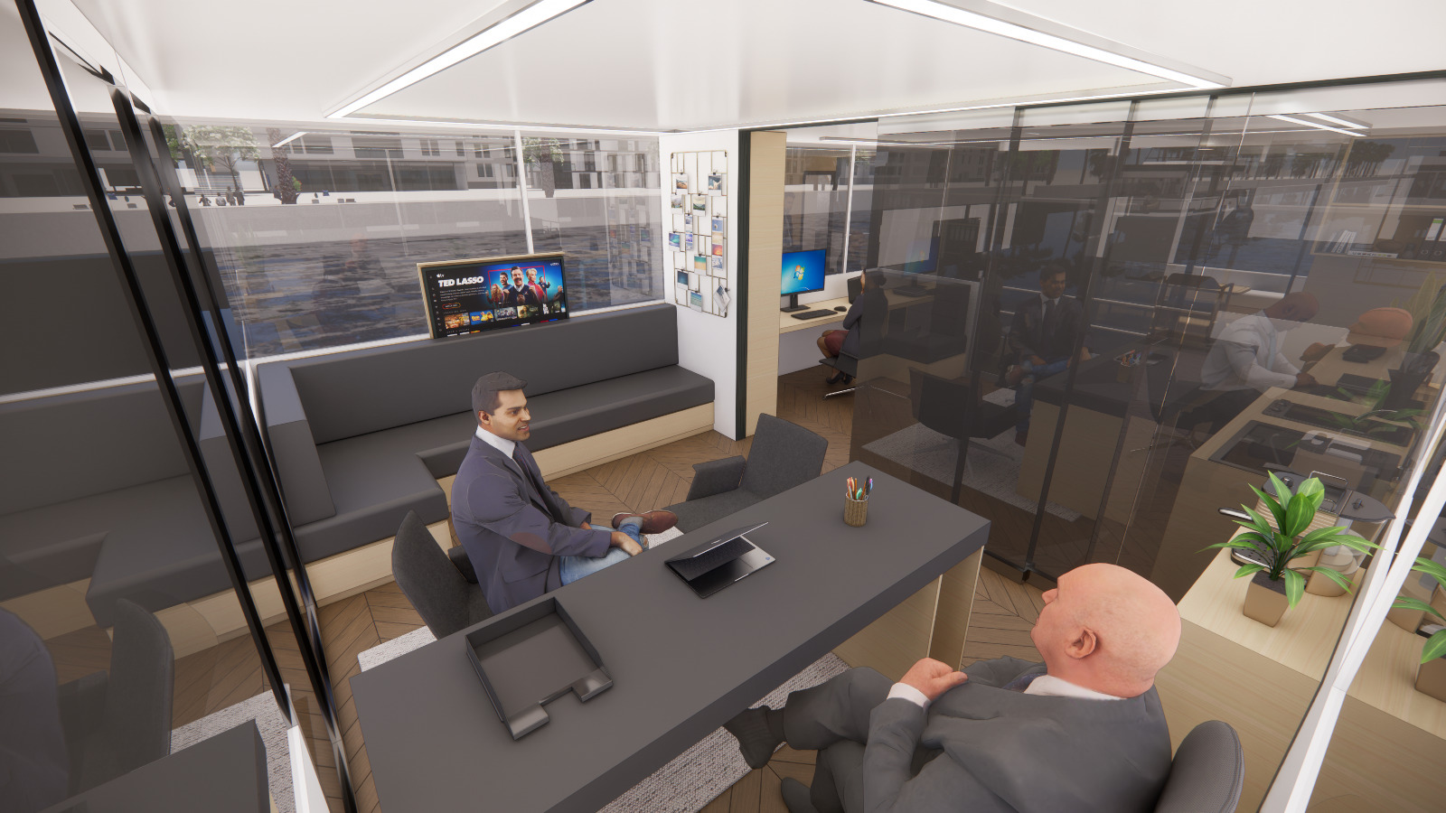 Blue King İç Mekan