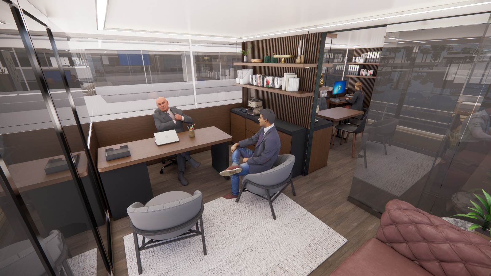 Blue King İç Mekan