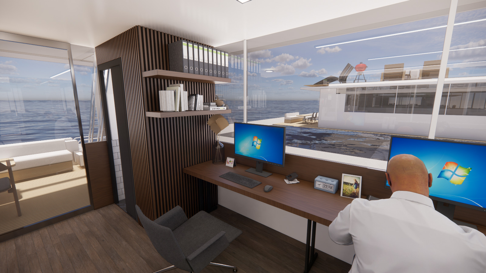 Blue King İç Mekan