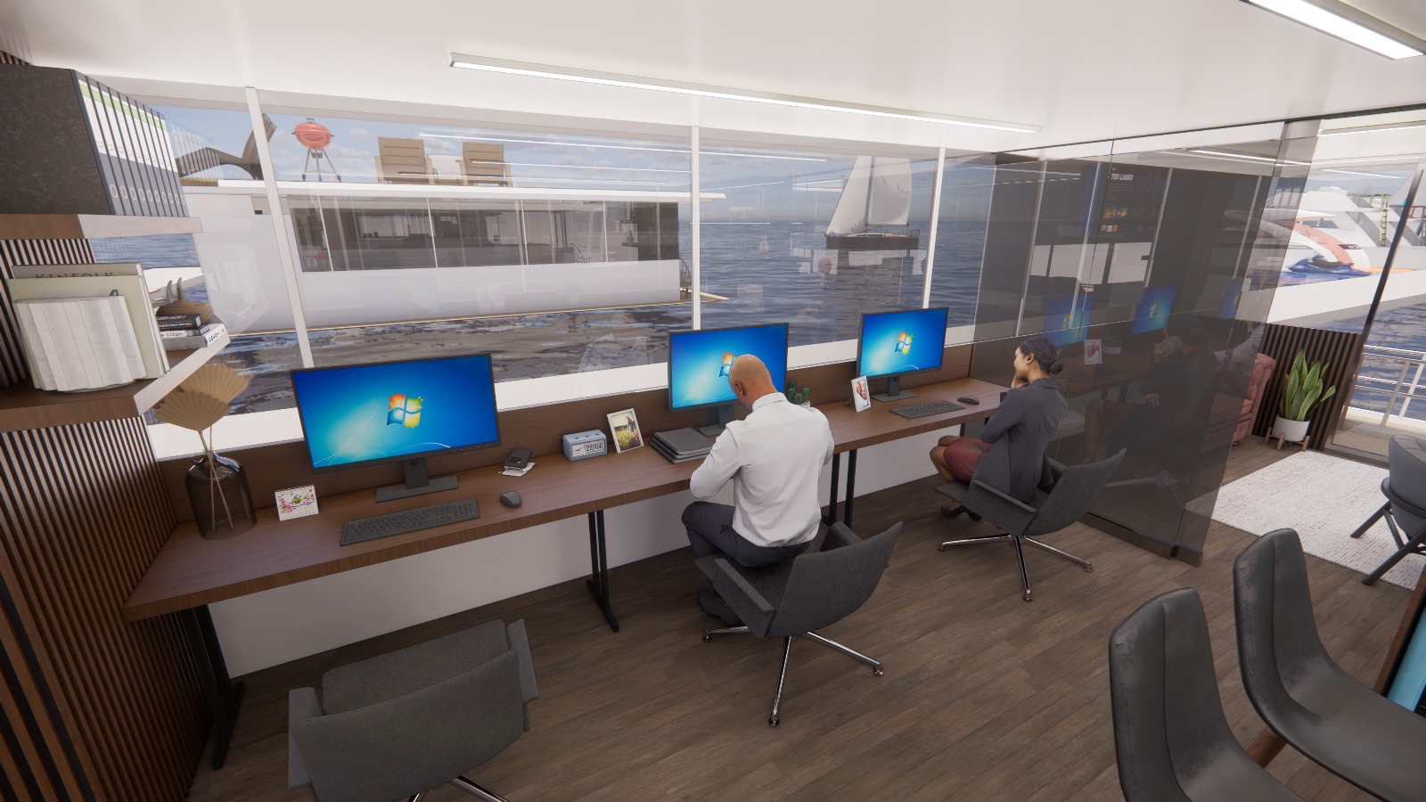 Blue King İç Mekan