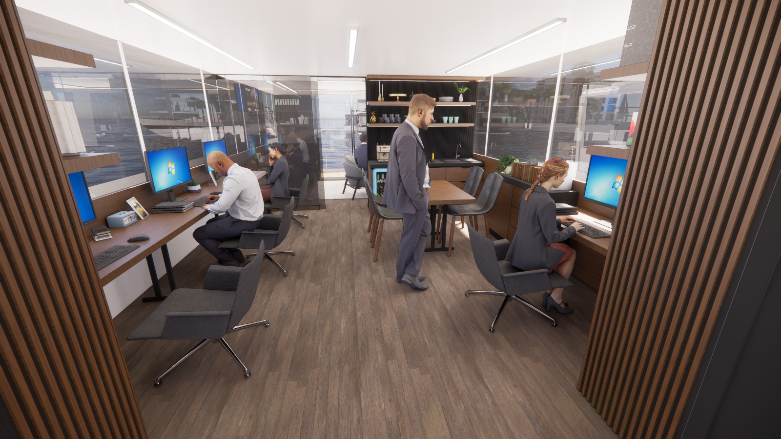 Blue King İç Mekan