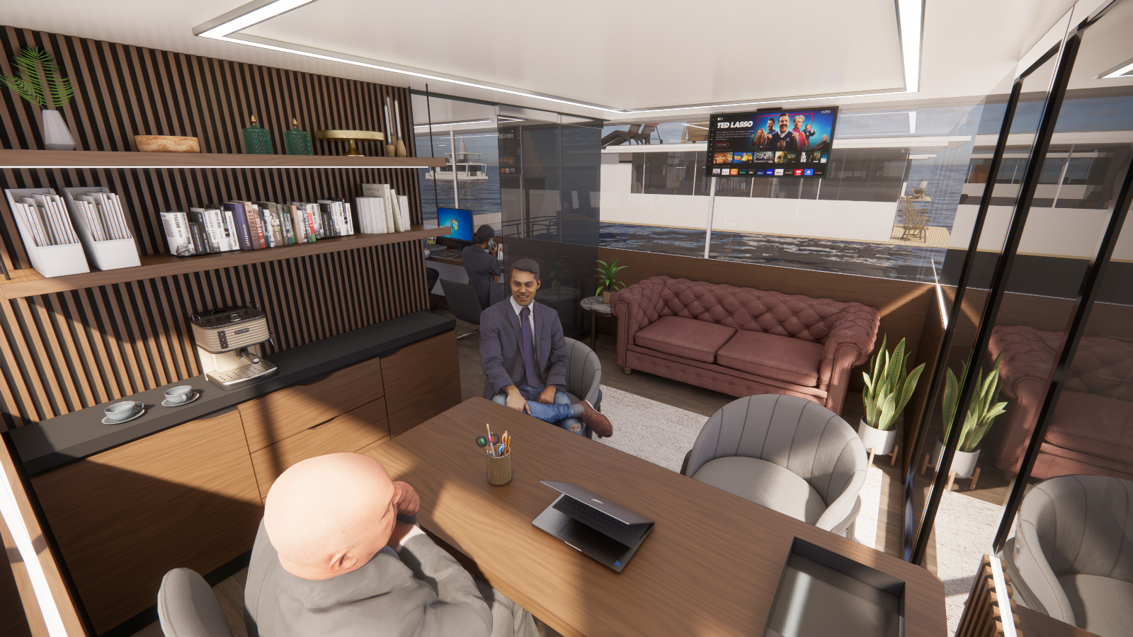 Blue King İç Mekan